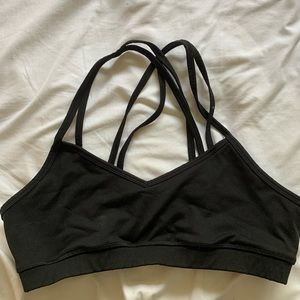 forever 21 black sports bra🤍🌟